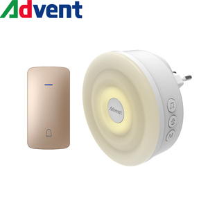 Sản phẩm mới 2025 không dây chuông cửa RGB IP44 không thấm nước Chuông cửa không dây Powered Home <span class=keywords><strong>Plug</strong></span>-<span class=keywords><strong>in</strong></span> EU AU Anh Mỹ thông minh thiết bị điện tử - Product Image 4