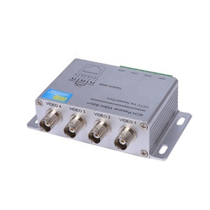 En alliage d'aluminium 4 Canaux Actif Balun Vidéo Passif Rohs Récepteur Émetteur 4CH UTP Cat5 RJ45 Soutien <span class=keywords><strong>HDCVI</strong></span>/AHD/ TVI Caméra - Product Image 5