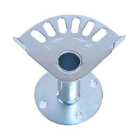 Support de fixation en acier Q235 zingué pour lit, angle en acier