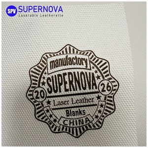 Feuilles de toile blanche premium en similicuir pour impression numérique UV, idéales pour les coffrets cadeaux de luxe, les carnets et les accessoires personnalisés - Product Image 5
