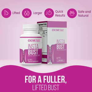 Cápsulas de aumento de pecho OEM con extracto de hierbas Maca Saw Palmetto Aguaje Wild Yam píldoras de aumento de pecho para mujeres - Product Image 4