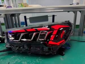 NUELEAD Nuevos Faros LED RGB Dinámicos Plug-and-Play de 12V 4000k 50W 6000LM para Hilux 2021-2024 - Product Image 4