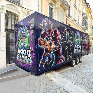 Camion de restauration rapide sur roues, multifonctionnel, personnalisable, populaire, pour concession en 2025 - Product Image 4