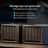 Serveur NAS d'entreprise DS925+ à 4 baies pour le stockage et le partage de fichiers en réseau et le cloud privé