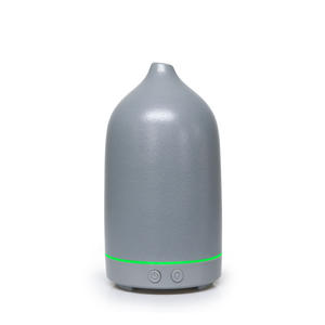 Diffuseur d'aromathérapie en céramique, humidificateur à lumière LED alimenté par USB, 100 ml, pour la maison et le bureau - Product Image 5