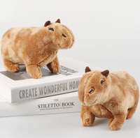 Offre Spéciale Capybara peluche personnalisé animal en peluche drôle enfants jouets en gros manufacture