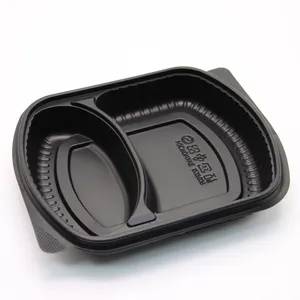 Safe and healthy plastic meal prep containers disposable take away out plastik bento lunch containers boxes