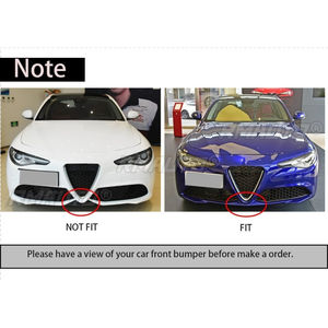 Kit carrosserie pour Alfa Romeo Giulia 2016-2021, calandre de pare-chocs, grilles de course, bandes décoratives, calandre avant, pièce extérieure - Product Image 4