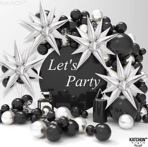 Globos Metálicos Plateados en Forma <span class=keywords><strong>de</strong></span> Estrella <span class=keywords><strong>de</strong></span> 22/40 Pulgadas, Decoraciones Coloridas <span class=keywords><strong>para</strong></span> Fiestas, 50 Piezas/Bolsa <span class=keywords><strong>para</strong></span> <span class=keywords><strong>Adolescentes</strong></span> - Product Image 3