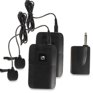 Cho ngõ e8c Chuyên nghiệp UHF không dây ve áo <span class=keywords><strong>Microphone</strong></span> Loa Player với tie clip nhà máy giá từ Trung Quốc - Product Image 1