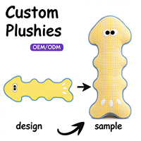 Coussin en forme d'arête de poisson longue, fabricant OEM de jouets en peluche, appui-tête doux rembourré en coton PP, vente en gros de cadeaux