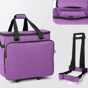 BSCI Factory Mini <b>Sewing</b> <b>Machine</b> Carrying Case Accessories Kits Supplies Tote Cover Bag - Product Image 2