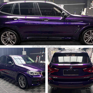 Film de protection de peinture TPU standard USA, violet <span class=keywords><strong>Venise</strong></span> (Audi), extensible auto-réparateur, anti-jaunissement, PPF à changement de couleur - Product Image 2