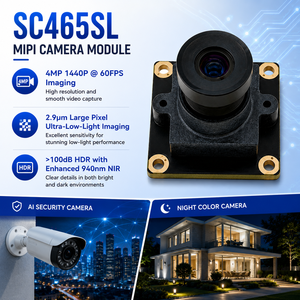 โมดูลกล้อง SC465SL 4MP 1440P 60FPS MIPI 2.9um พิกเซลขนาดใหญ่100dB HDR 940nm NIR สำหรับรักษาความปลอดภัย Ai กล้องสีเต็มรูปแบบ - Product Image 3