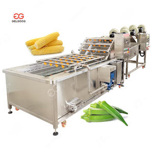 Fabrik preis Okro Reinigungs geräte Gumbo Washer Kernel Zucker mais Waschmaschine - Product Image 1