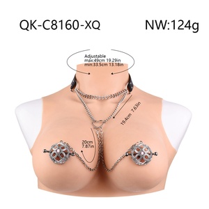 QKKQ Pinzas Metálicas para Pezones, Cubrepezones Sexys para Mujer, Juego de Bondage BDSM, Pinzas Eróticas para Pezones, Clips para Senos, Juguetes Sexuales SM para Dolor y Placer - Product Image 6