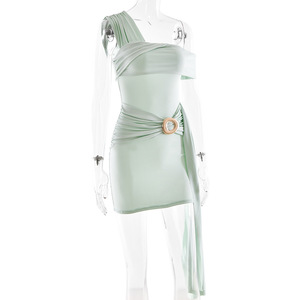 Abito gotico Casual da donna estivo personalizzato in pizzo tessuto antistatico naturale prodotto abbigliamento da donna - Product Image 5