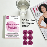 Patch transdermique de vitamines pour la ménopause, produit en gros très demandé en 2026, supplément pour les femmes en ménopause, patch quotidien pour la ménopause