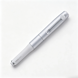 Bolígrafo Uni Uniball ZENTO Signature Modelo 0.38mm, Cuerpo Metálico Plateado Mate, Tinta Negra, Origen Japón, Uso Escolar y de Oficina, Unisex - Product Image 1