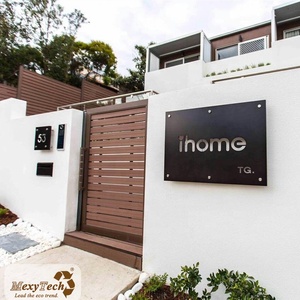 Giá Rẻ Bằng Gỗ Phía Trước Sân Biệt Thự Lối Vào Cổng <span class=keywords><strong>Grill</strong></span> Thiết Kế Trang Chủ Gỗ Wpc Hàng Rào Cửa - Product Image 2