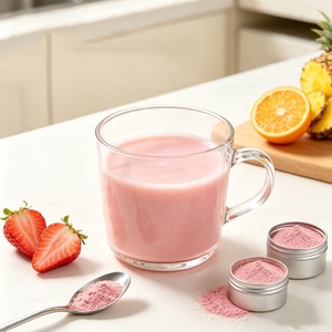 Poudre de fruits mélangés hydrosoluble en marque blanche OEM, poudre de fruits naturels variés sur mesure - Product Image 2
