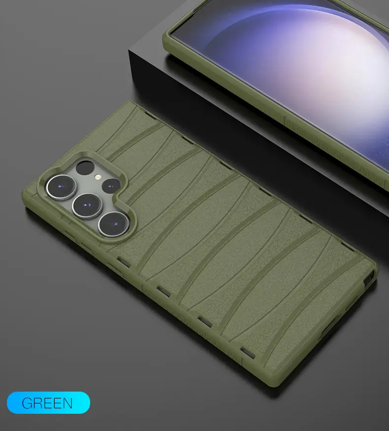 Penutup Bumper ponsel kedap guncangan Radiator OEM & ODM untuk Samsung Galaxy Note 20 Ultra S23 Plus casing ponsel kualitas tinggi
