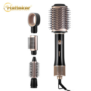 Brosse à air chaud <span class=keywords><strong>Hatteker</strong></span> 4 en 1, 1200W, brosse sèche-cheveux professionnelle à ions négatifs, styler détachable, volumateur pour tous types de cheveux - Product Image 4