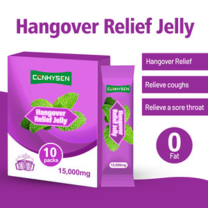 Suplemento Herbal Vegano de Alta Calidad, Anti-Alcohol, Alivia el Hígado, Aumenta la Energía, Gelatina para la Resaca, Alivio de la Resaca - Product Image 1