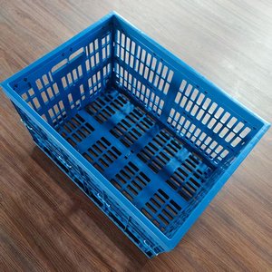 高強度プラスチック厚さ折りたたみフルーツ野菜新鮮な回転箱スーパーマーケット - Product Image 2