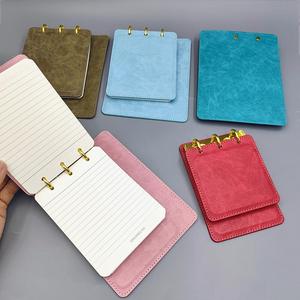 <span class=keywords><strong>Quaderni</strong></span> a Spirale A7 con Righe Larghe e Logo Personalizzato per Studenti, Taccuini Tascabili a Quadretti per la Scuola - Product Image 1