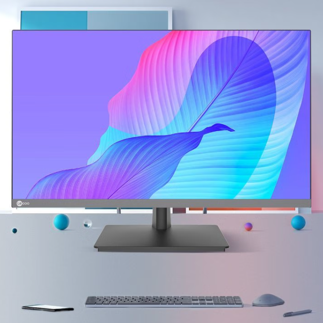 Lecoo Lenovo 23.8-inch 100Hz HD Monitor B2431E-2 for Business