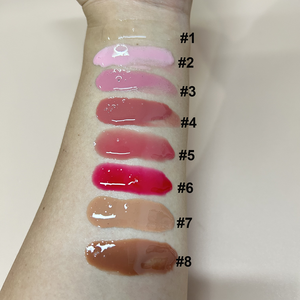 <span class=keywords><strong>Gloss</strong></span> à lèvres brillant extra brillant avec applicateur métallique tendance, marque privée - Product Image 6