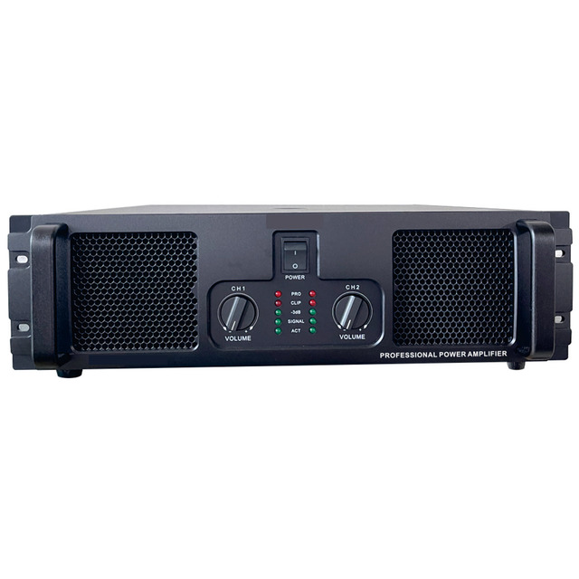 Two Channel D Class Power Amplifier Professional Sound System Professional Audio 2*3000W 8OHM MA10000