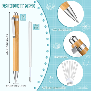 2026 Eco Friendly Wood Bamboo <b>Pen</b> Custom <b>Pen</b> with logo Ball <b>Pen</b> Custom logo - Product Image 4