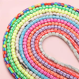Wholesale 6mm Mixing Color Cylindrical Polymer <b>Clay</b> Loose <b>Bead</b> Drum <b>Bead</b> Jewelry Accessories for DIY Jewelry Making Accessories - Product Image 4