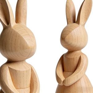 Wood Easter Rabbit for Gift and Home Decoration
