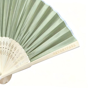 BSBH 2026 – Éventails pliables portables de luxe personnalisés <span class=keywords><strong>en</strong></span> tissu et <span class=keywords><strong>bambou</strong></span>, les plus vendus – Artisanat promotionnel <span class=keywords><strong>en</strong></span> <span class=keywords><strong>bambou</strong></span> - Product Image 6