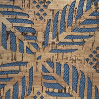 Feuilles de liège naturelles en Faux cuir, 1 pièce, réutilisables et écologiques