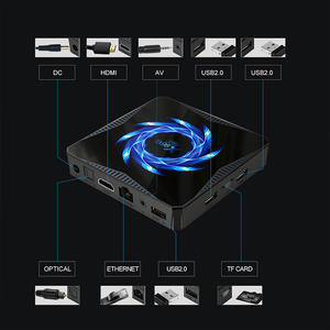 Boîtier TV intelligent Android 10.0 X96Q Max Allwinner H616 4 Go de RAM 64 Go de ROM HDR10+ 4K Quad Core avec Wi-Fi 5G 2.4G - Product Image 3