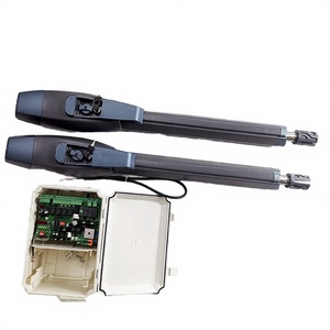 Operadores de Puertas Automáticas Pesadas Chisung DC24V con Batería de Respaldo Moderna, Interfaz para Paneles Solares, Abrepuertas Batientes de Doble Brazo para Villas - Product Image 2