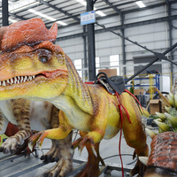 Attraction de parc d'aventure et de salle de jeux intérieure publique la plus populaire : Dinosaures animatroniques avec personnalisation par impression 3D