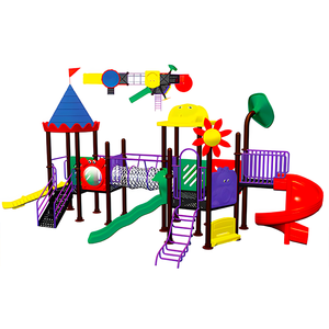 Balançoire en vinyle commerciale pour enfants en plein air jungle park ride aire de jeux arrière cour <span class=keywords><strong>escalier</strong></span> toboggan - Product Image 2