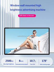 32 43 49 55 65 inch 2K4K LCD quảng cáo hiển thị độ sáng cao 350-3500 nits cửa hàng cửa sổ hiển thị kỹ thuật số biển và hiển thị - Product Image 3