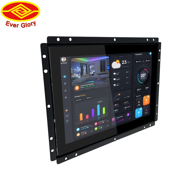 High Brightness 10.1 Inch Front IP65 Waterproof EETI Capacitive 10 Touch Points Open Frame Touch Monitor