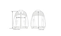 Blouson bomber surdimensionné en cuir clouté à épaules tombantes en cuir véritable noir pour femme