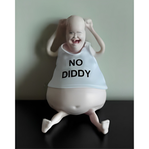 Hot Sale Rene's Bald Head Quirky Figurine Funny <b>Mini</b> Statue Home <b>Desk</b> Decor Creative Stress Relief Fidget Toy Silicone 5 7 Years - Product Image 2
