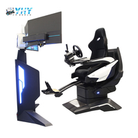 Équipement professionnel d'amusement du simulateur VR de voiture de course de réalité virtuelle de VR 9D VR
