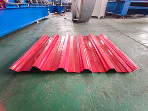 Einfach zu Bedienende Verzinkte Bodendeck-Rollformmaschine Metall-Stahldeck Kaltwalzmaschine - Product Image 5