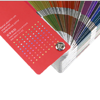 Nuancier CMYK Tian Ping, couverture rigide en carton or et argent, support portable pour impression offset, utilisation pour l'impression d'emballages