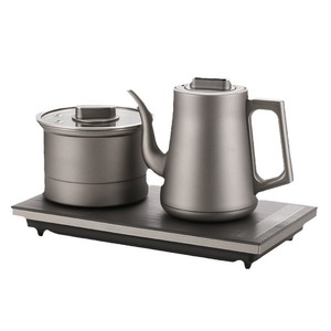 Bouilloire électrique sans fil en verre borosilicate 1,2 L, pour la préparation du thé, arrêt automatique, contrôle multi-températures, protection contre la surchauffe, 1350 W, 5 - Product Image 1